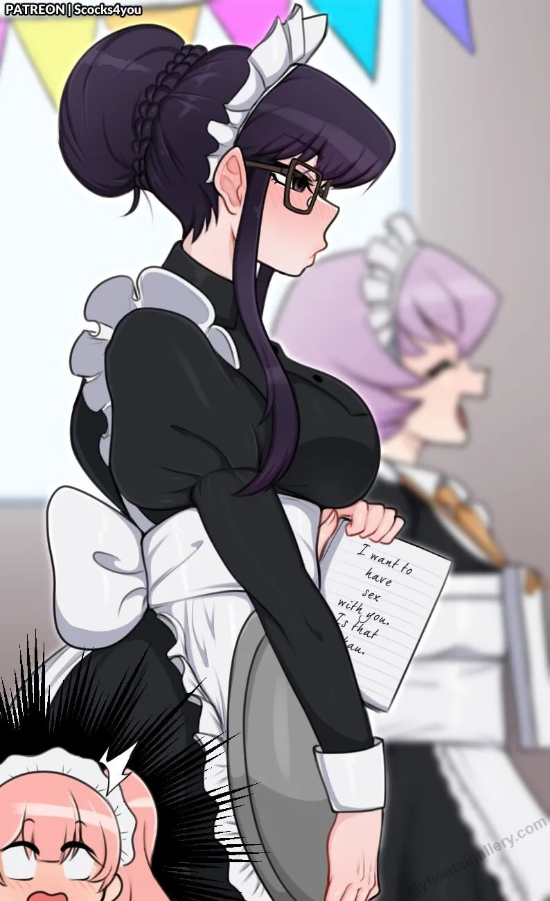 Maid Komi porno comics Cover