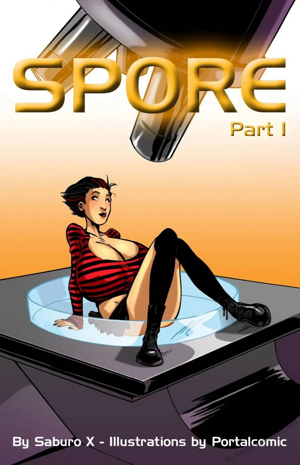 Spore 1 porno comics Cover