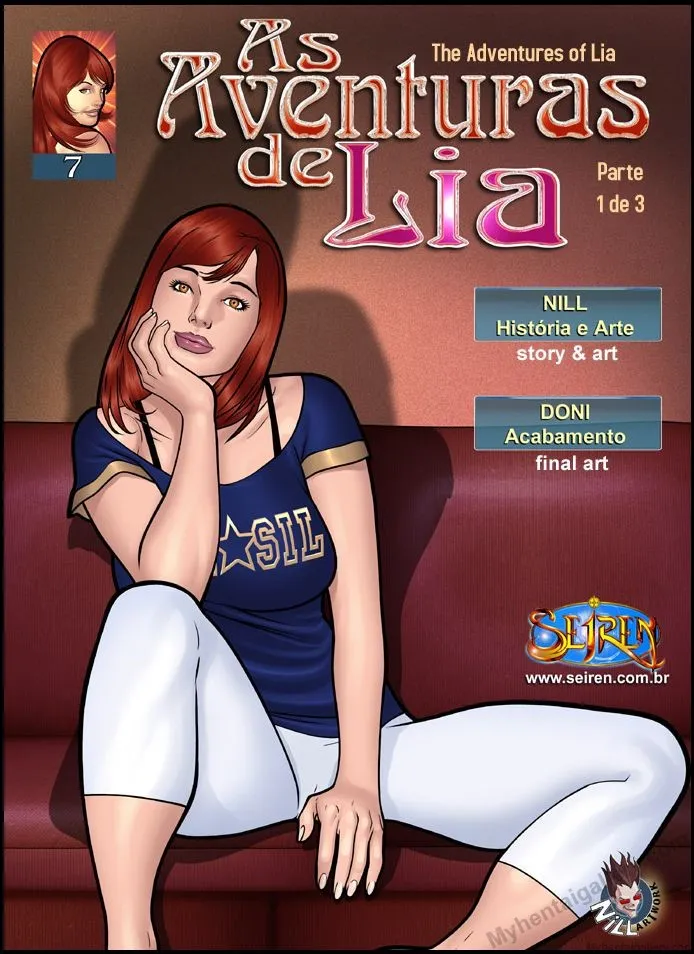 Lia's Adventures 7 - Part 1 porno comics Cover
