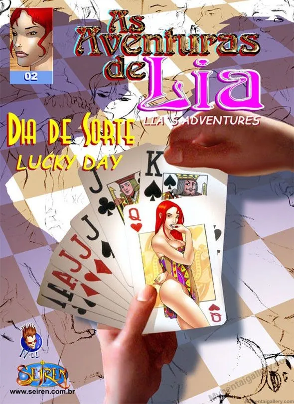 Lia's Adventures 2 porno comics Cover