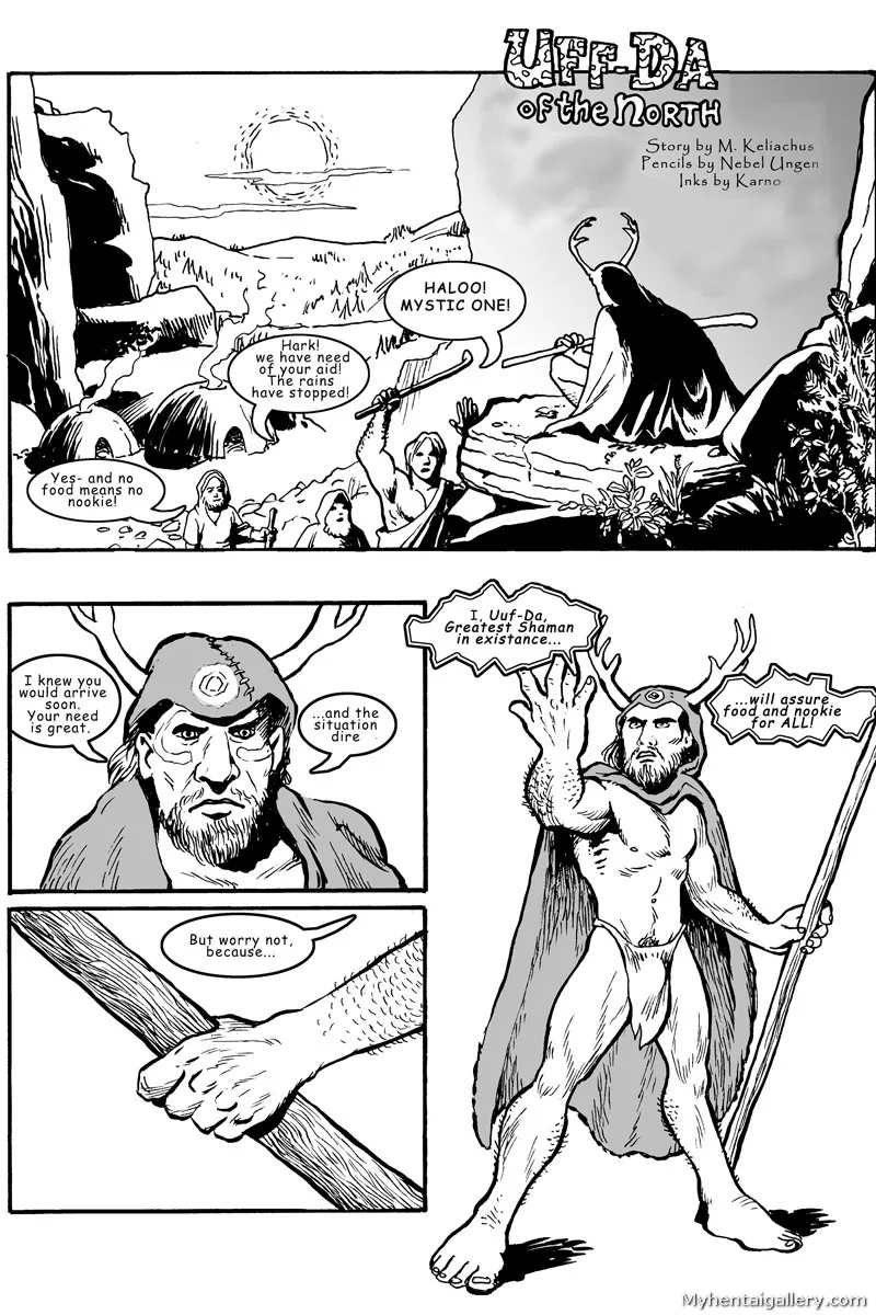 Uff-Da Of The North porno comics Cover