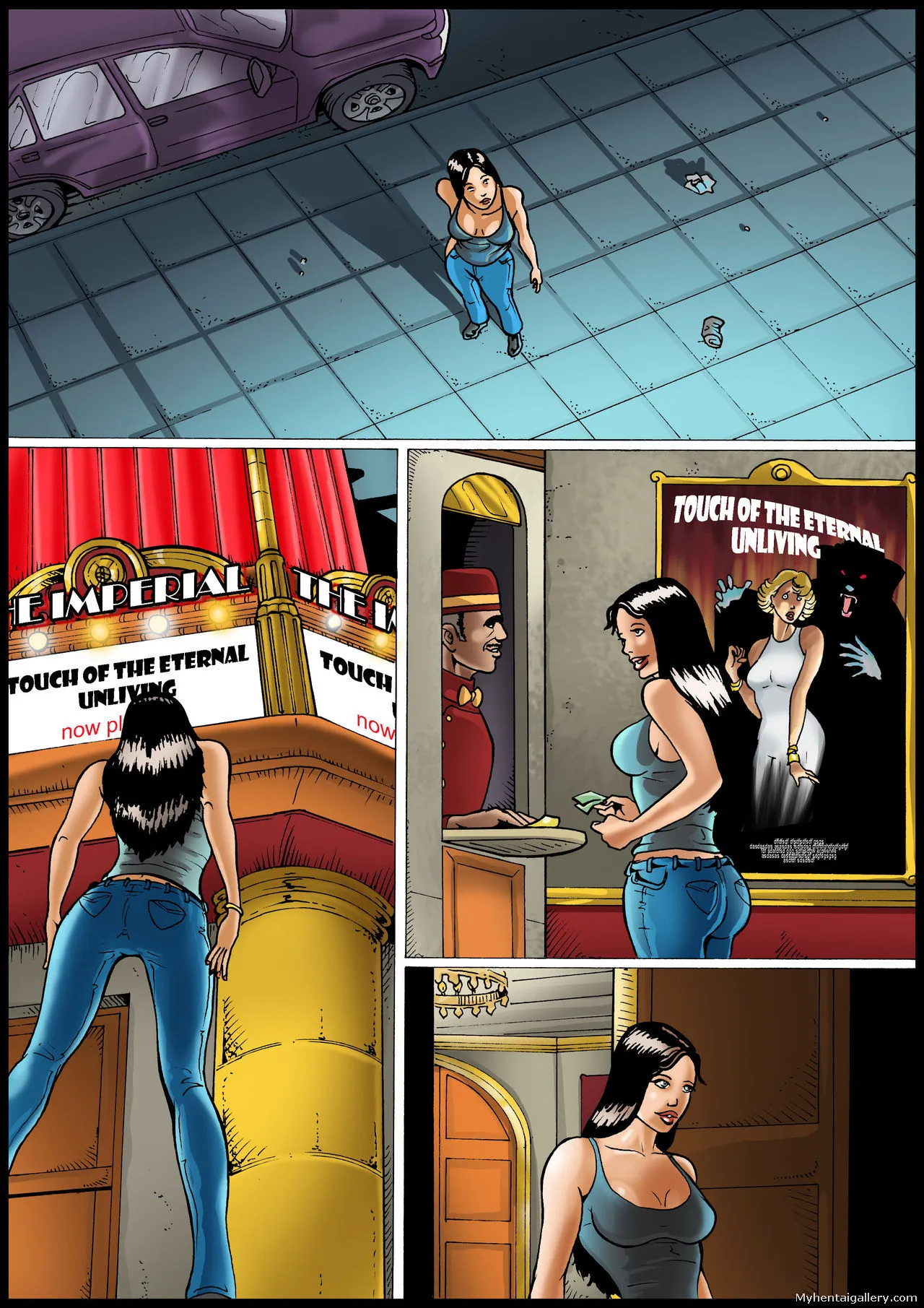 Touch Of The Eternal Unliving porno comics Cover