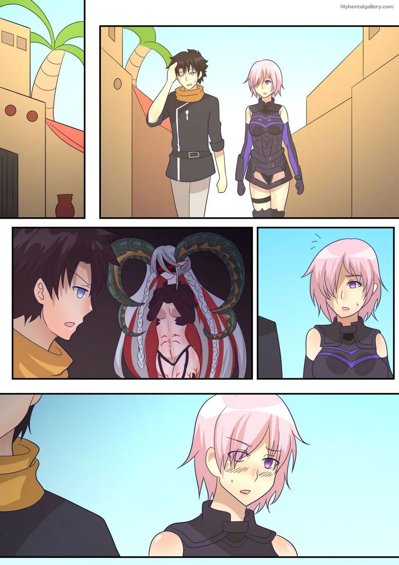 Gudao Into Tiamat porno comics