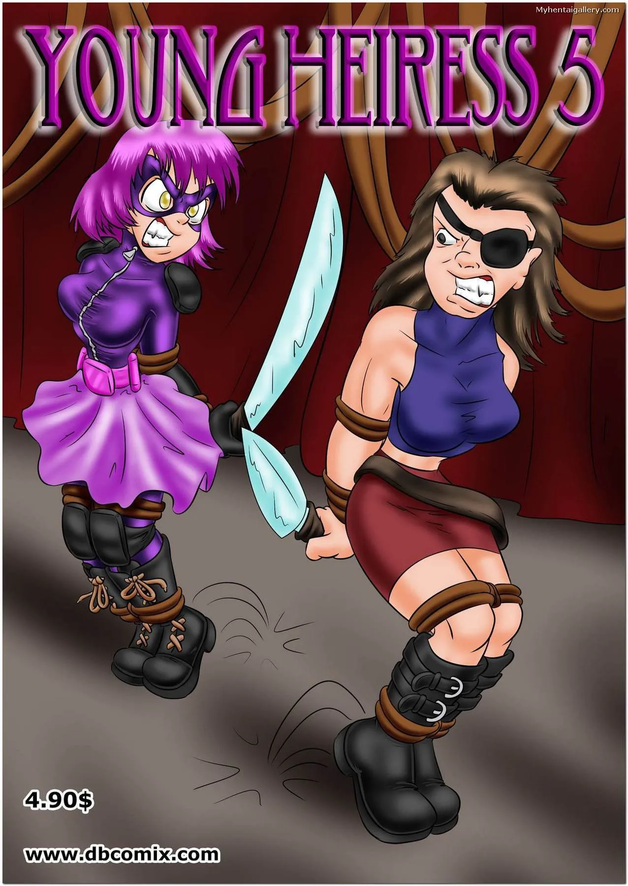 Young Heiress 5 porno comics Cover