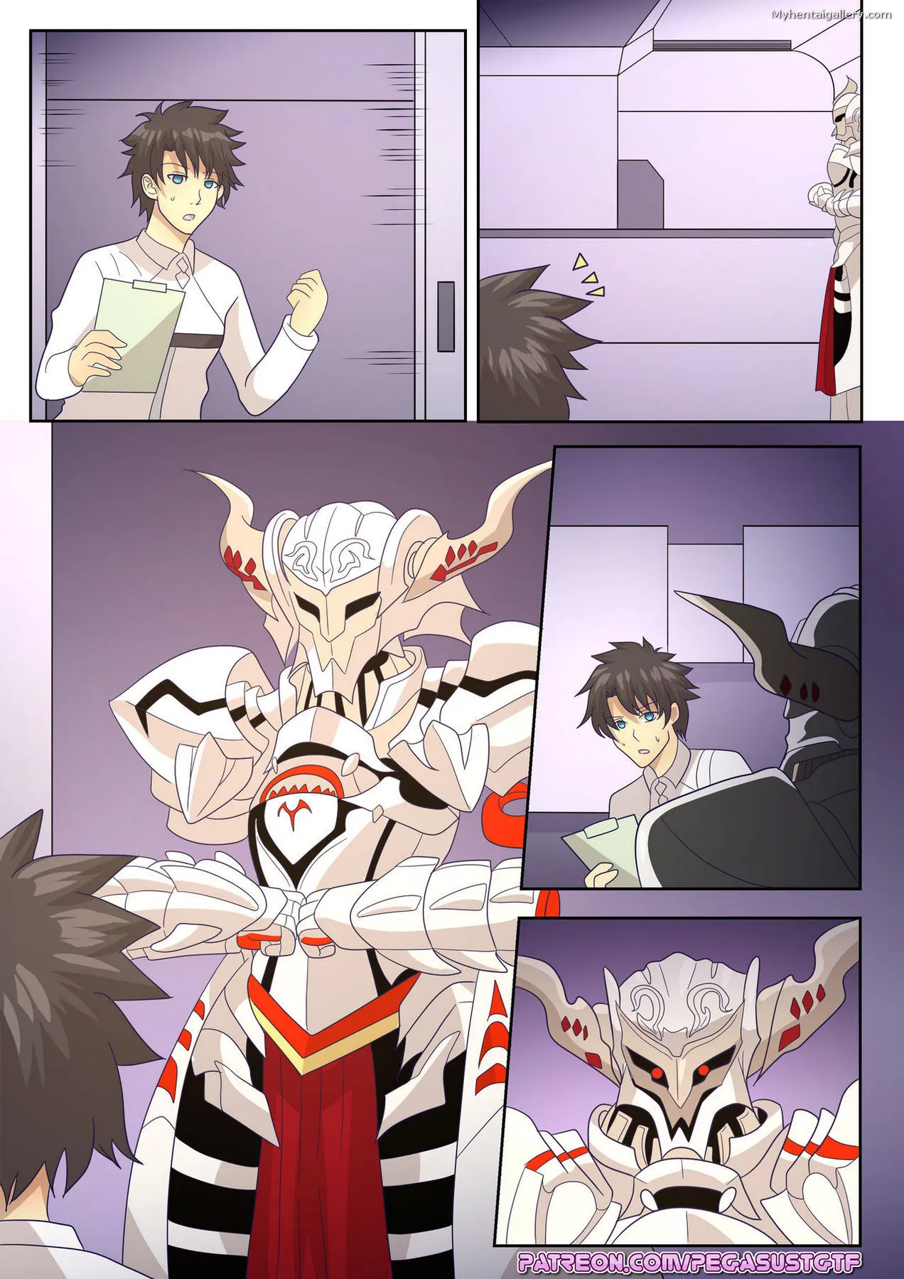 Mordred TG porno comics