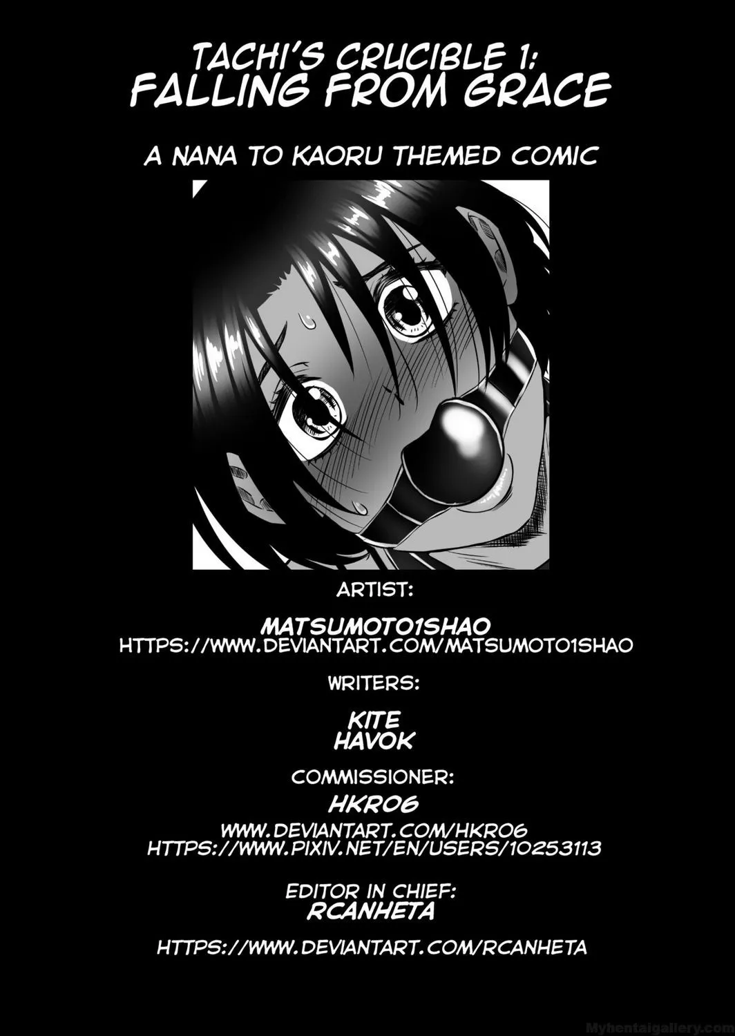 Tachi's Crucible 1 - Falling From Grace porno comics