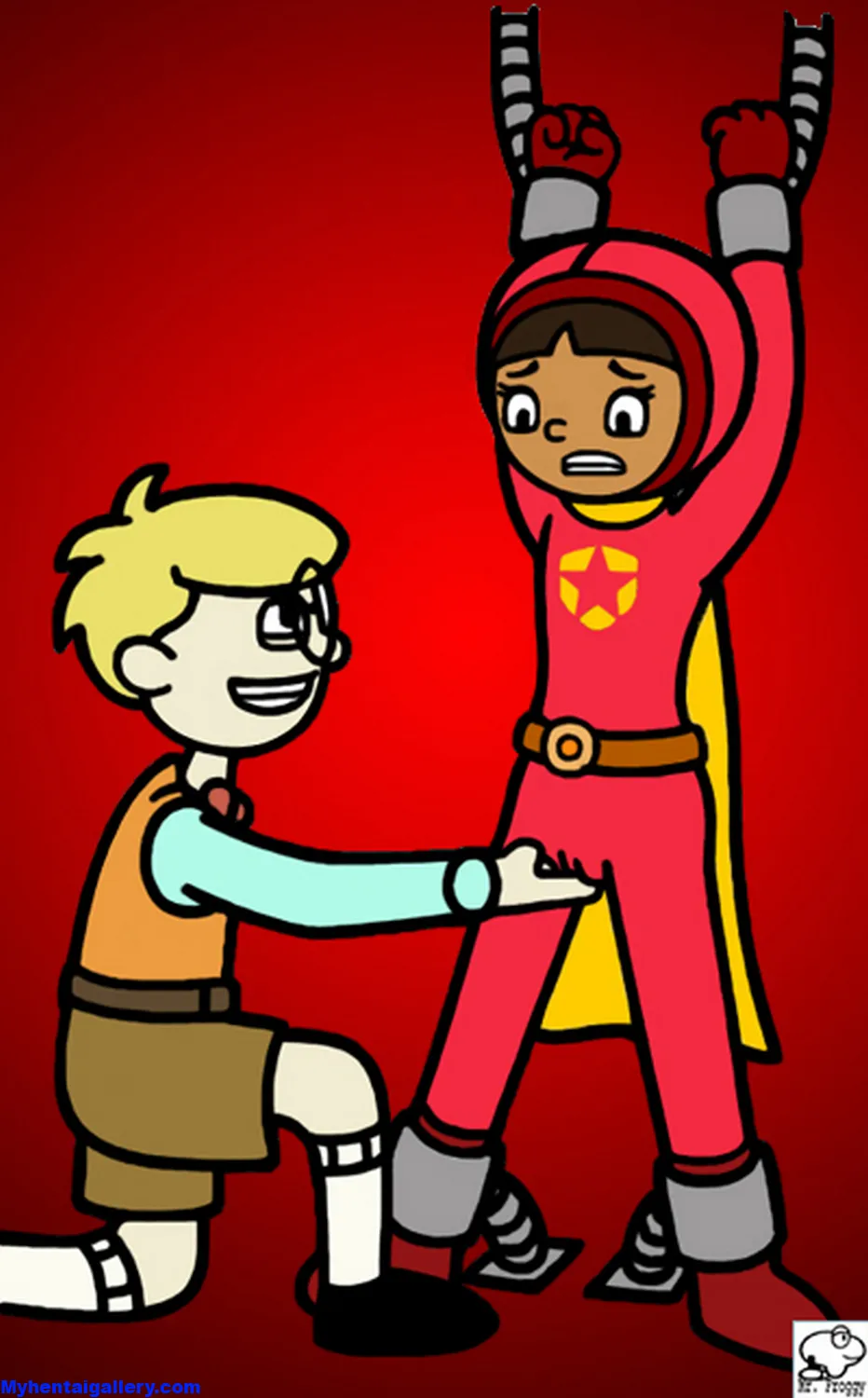 Word Girl Trapped porno comics