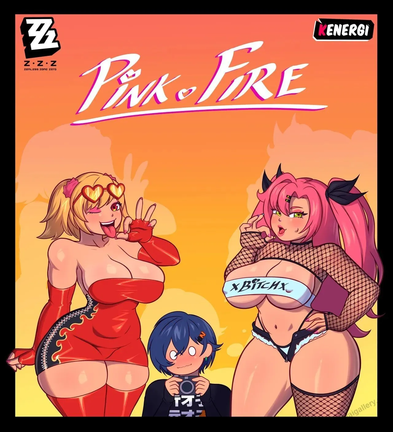 Pink Fire porno comics