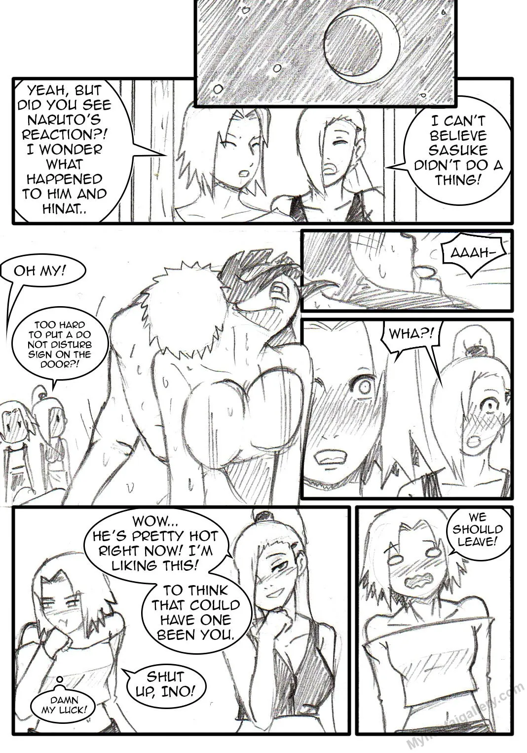 Attracting Naruto porno comics