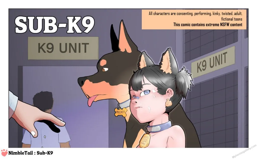 Sub-K9 porno comics Cover