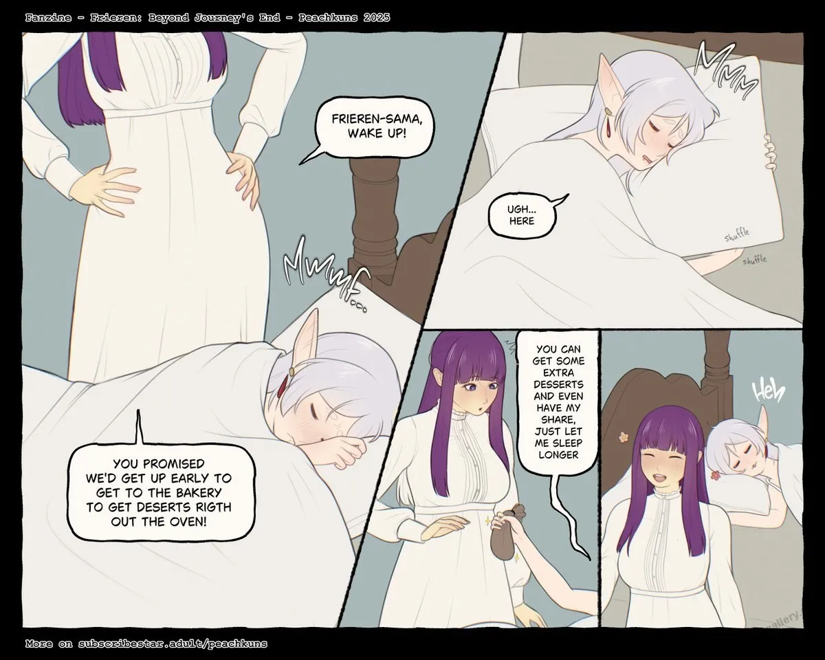 The Real Reason Frieren Likes Sleeping In porno comics
