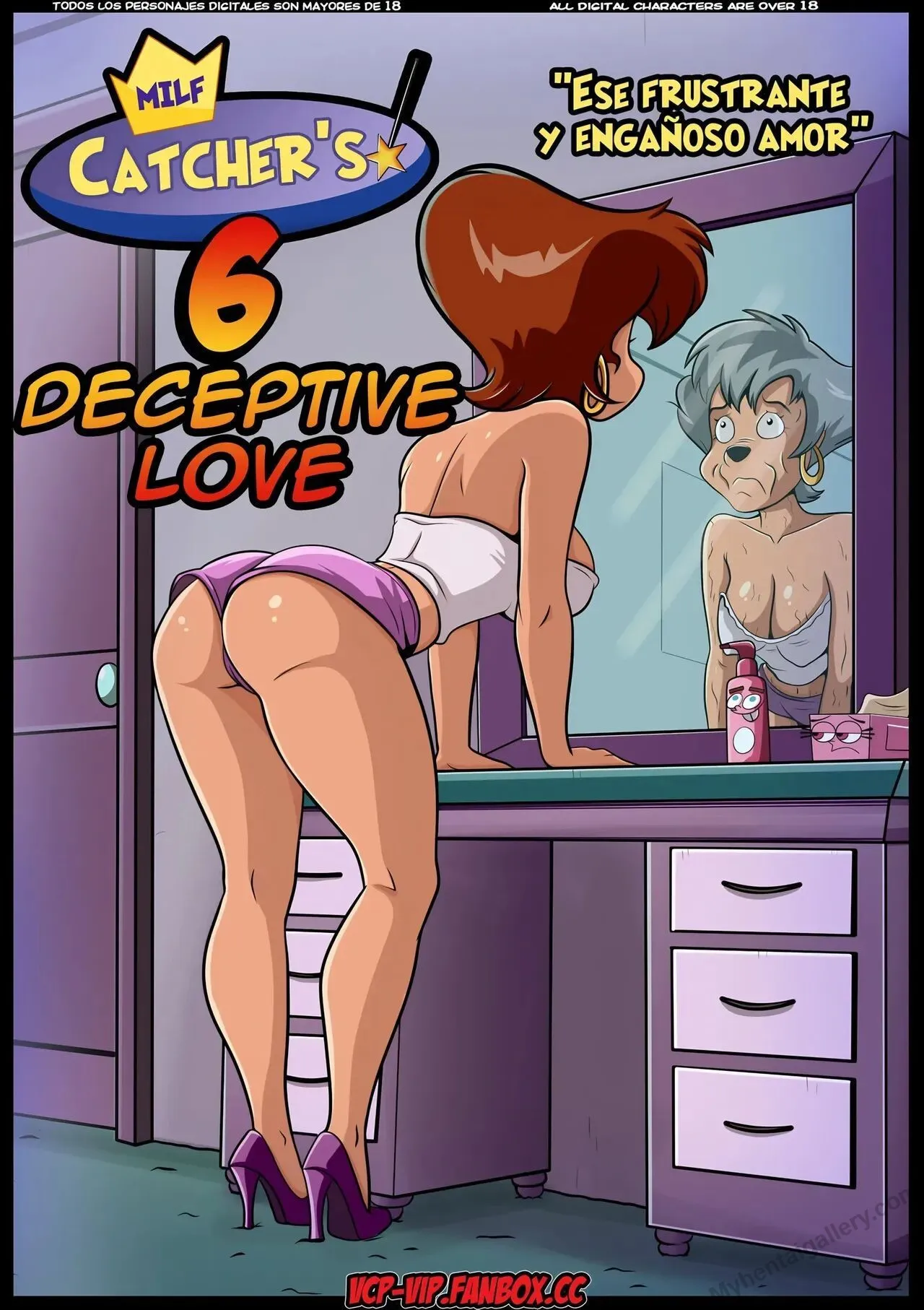 Milf Catcher's 6 - Deceptive Love porno comics Cover