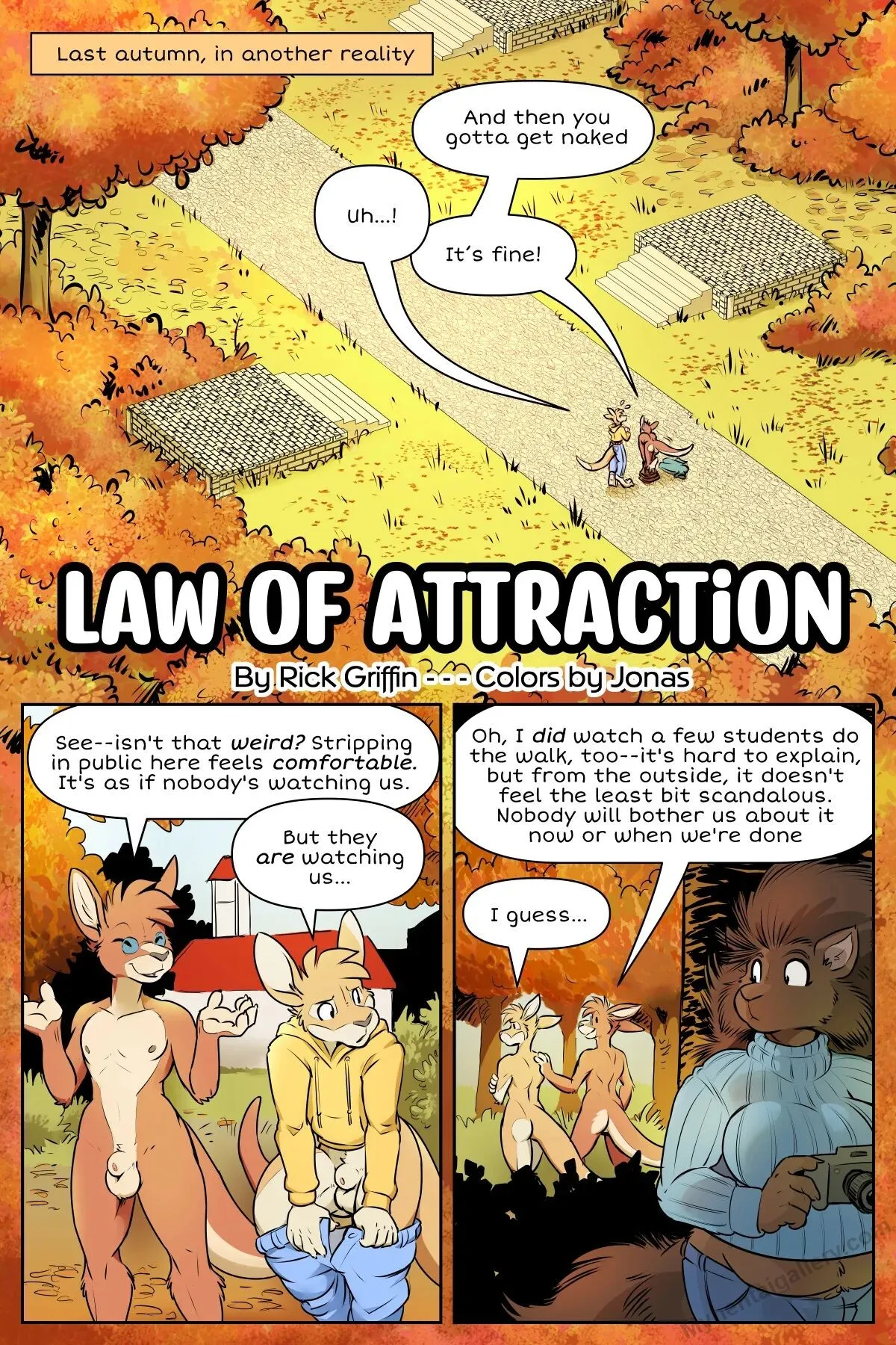 Strange Visions - What Happens On Campus Avenue 3 porno comics