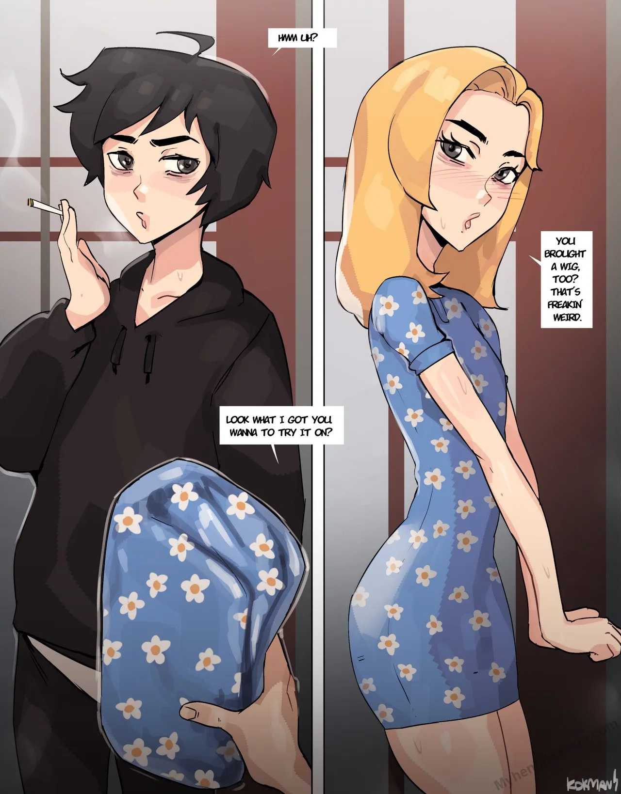 Crossplay porno comics Cover