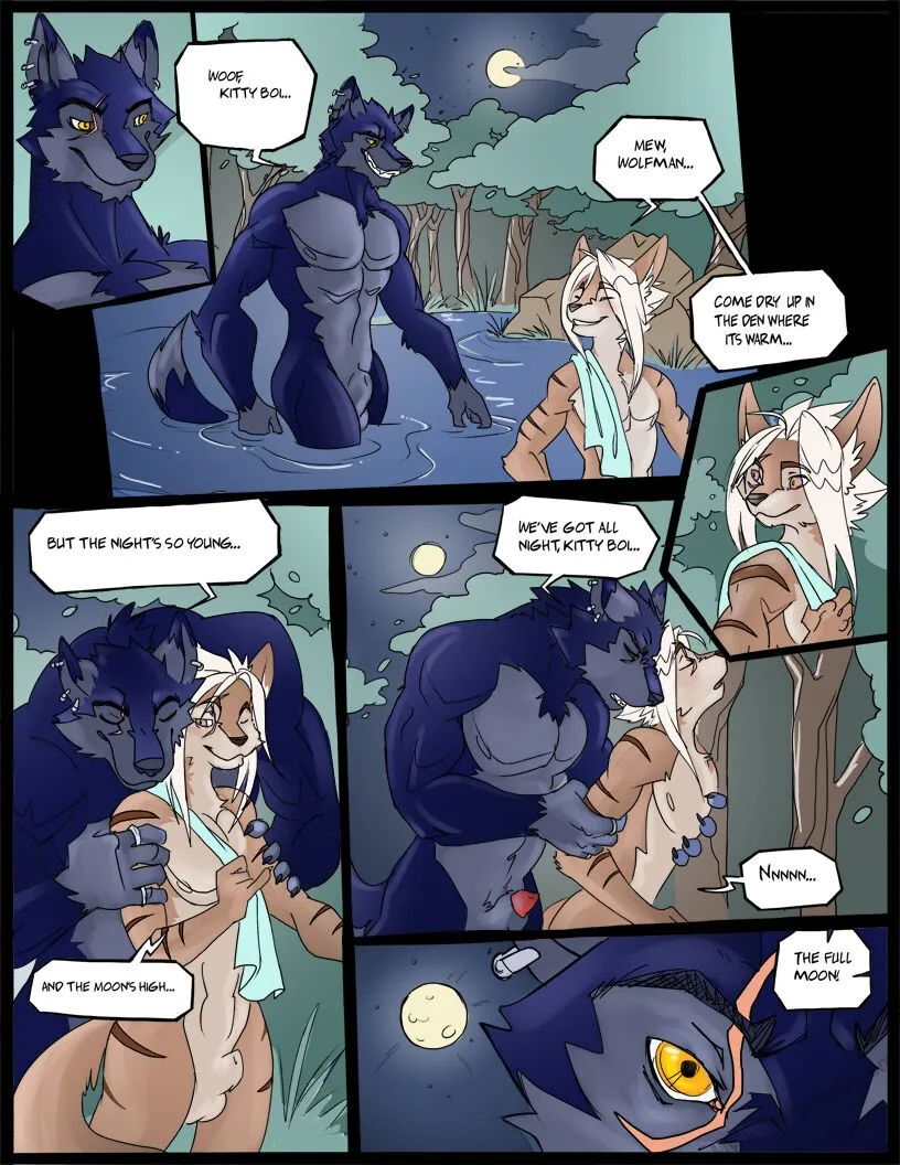 Full Moon Love porno comics Cover