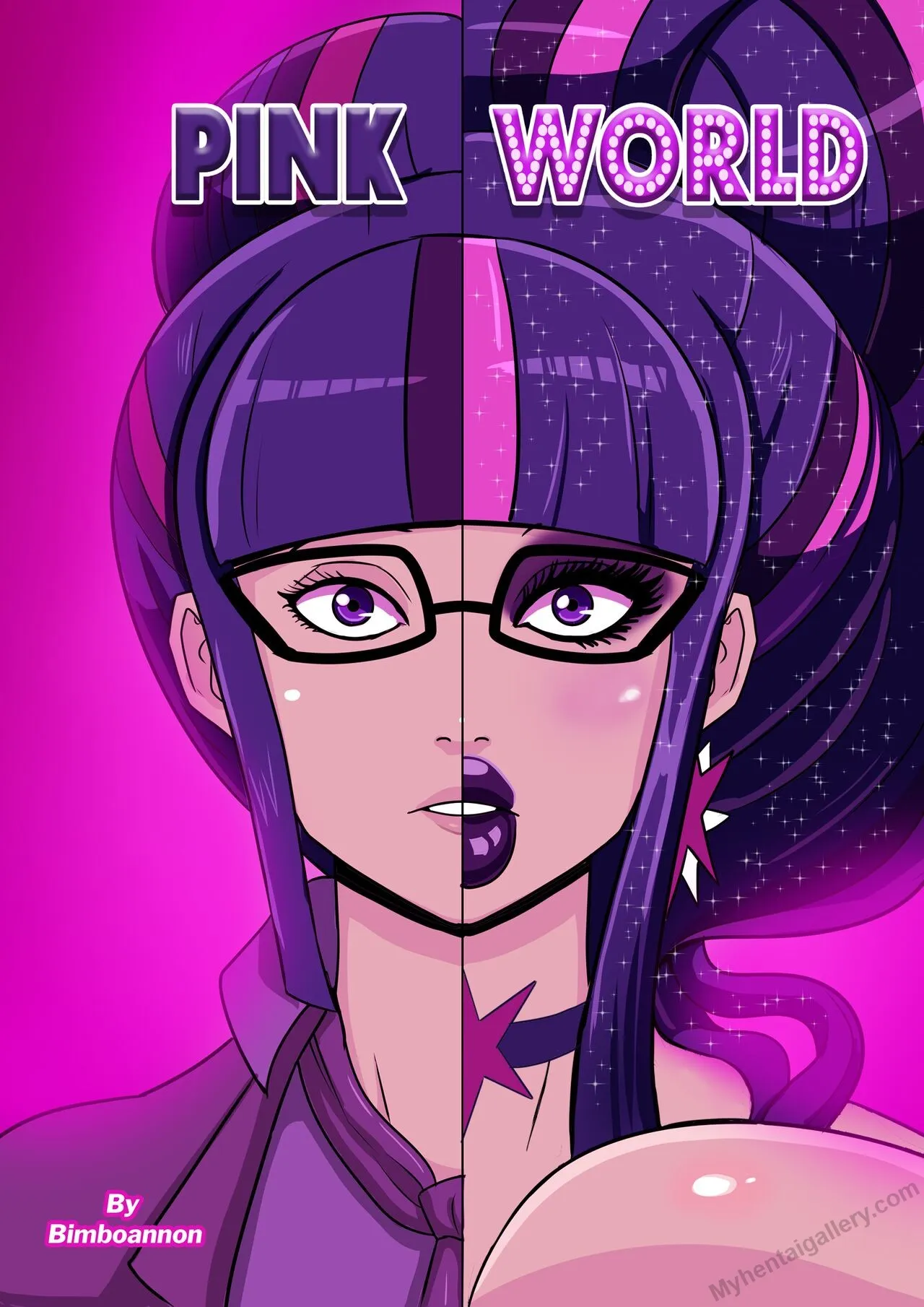 Pink World porno comics Cover