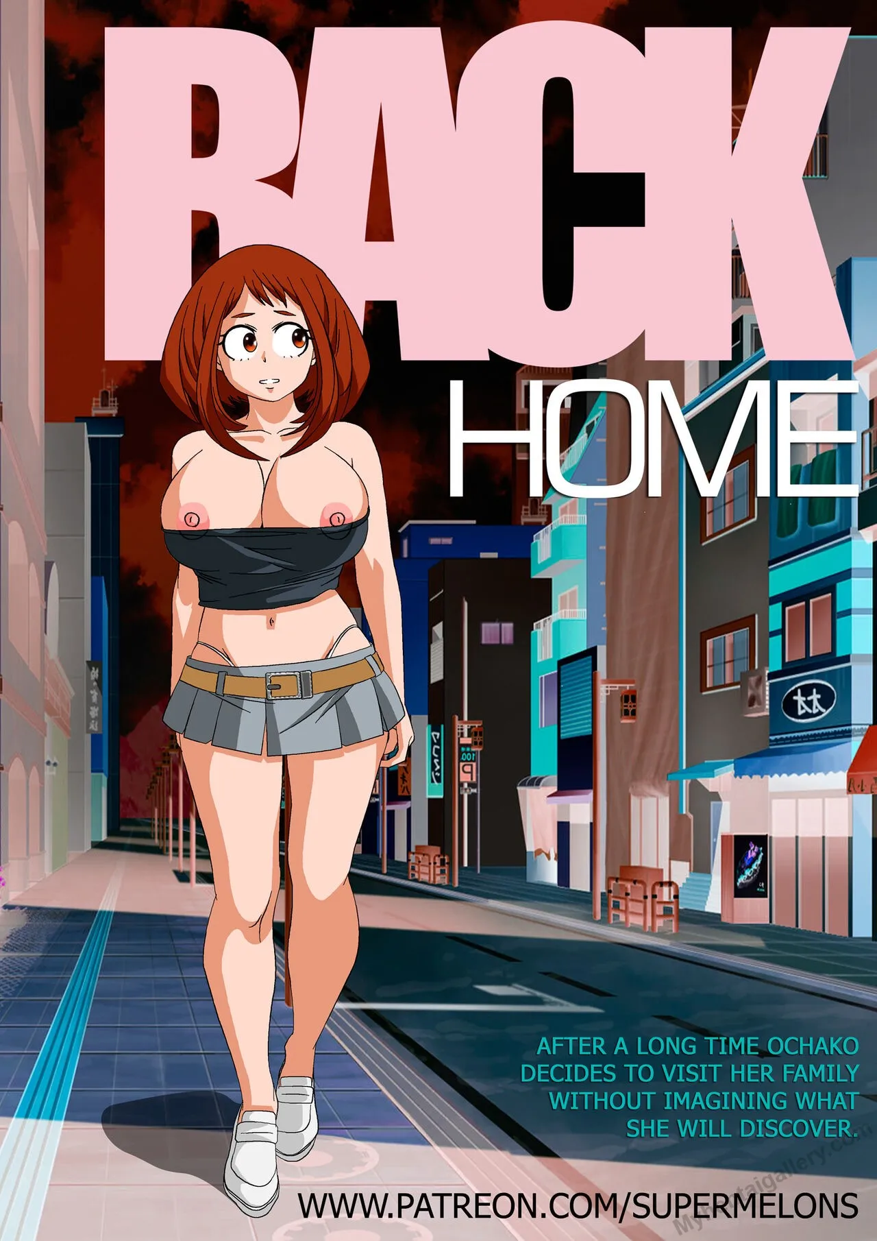 Back Home porno comics Cover