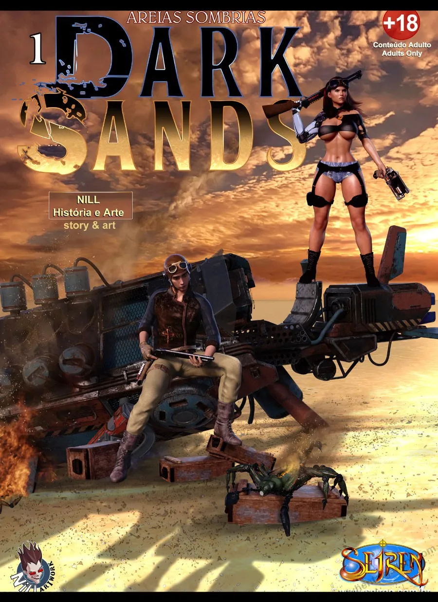 Dark Sands porno comics Cover