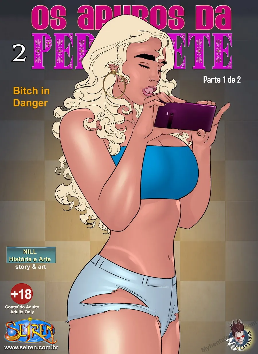 Bitch In Danger 2 - Part 1 porno comics Cover