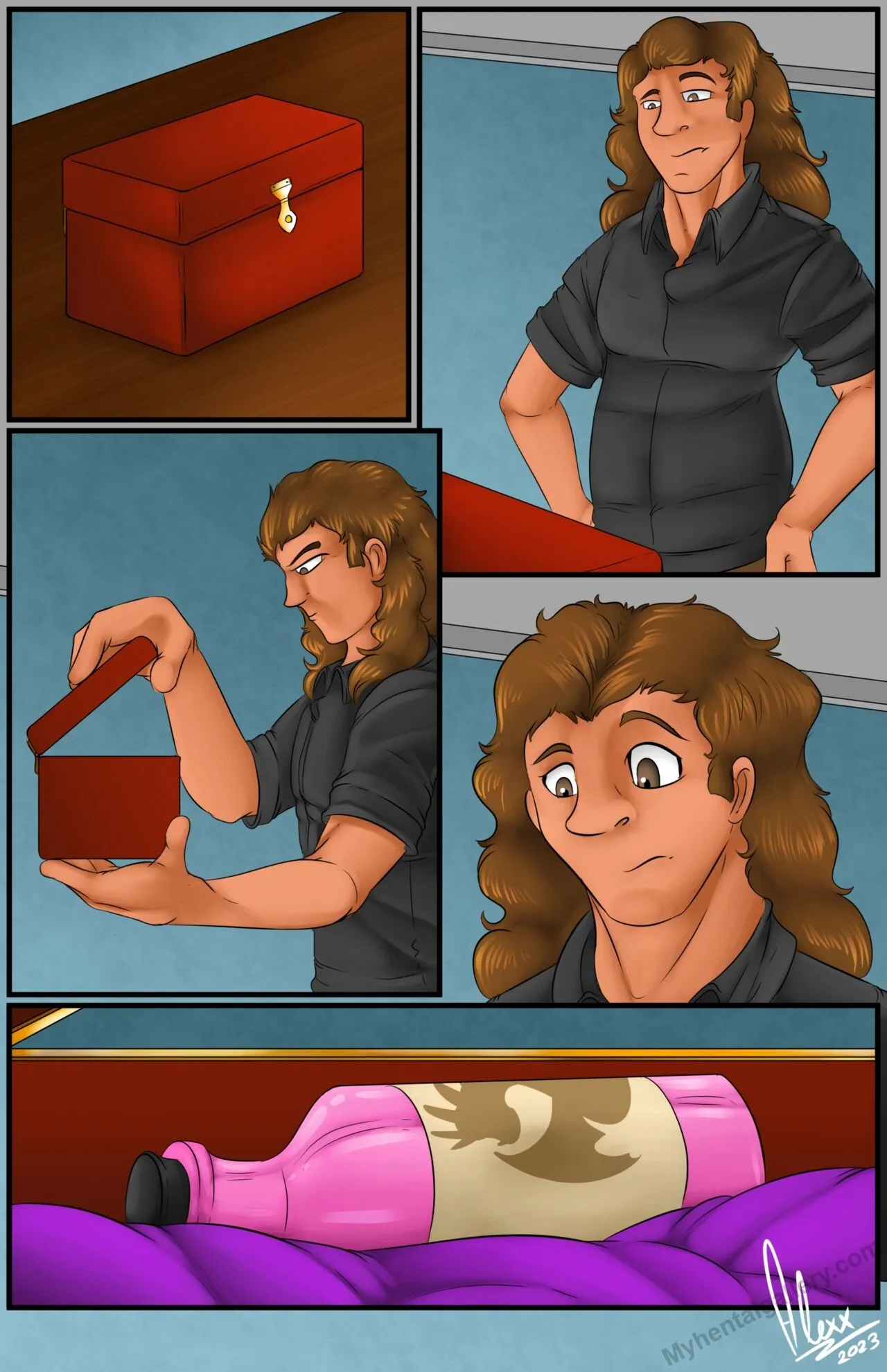 Full Of Lust porno comics Cover
