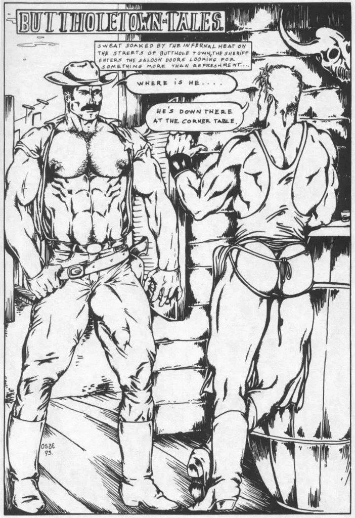 Buttholetown Tales porno comics Cover