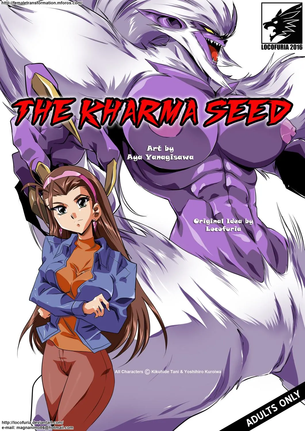 The Kharma Seed porno comics Cover