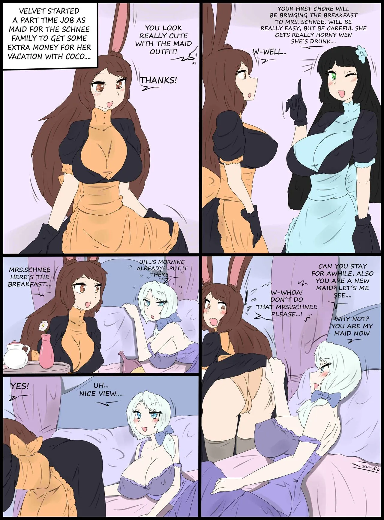 Maid Fun 1 porno comics Cover