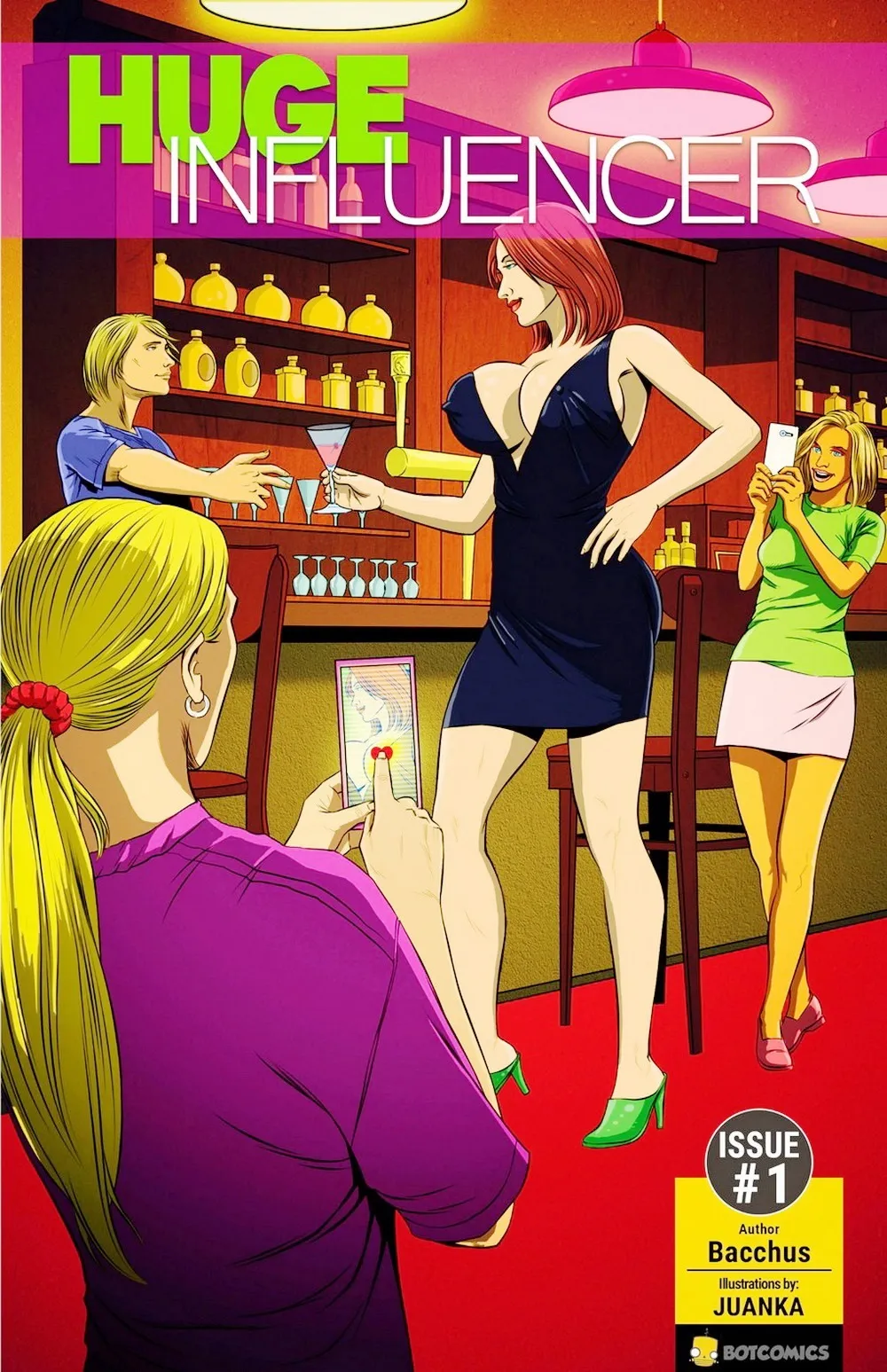 Bacchus Huge Influencer 1 porno comics Cover