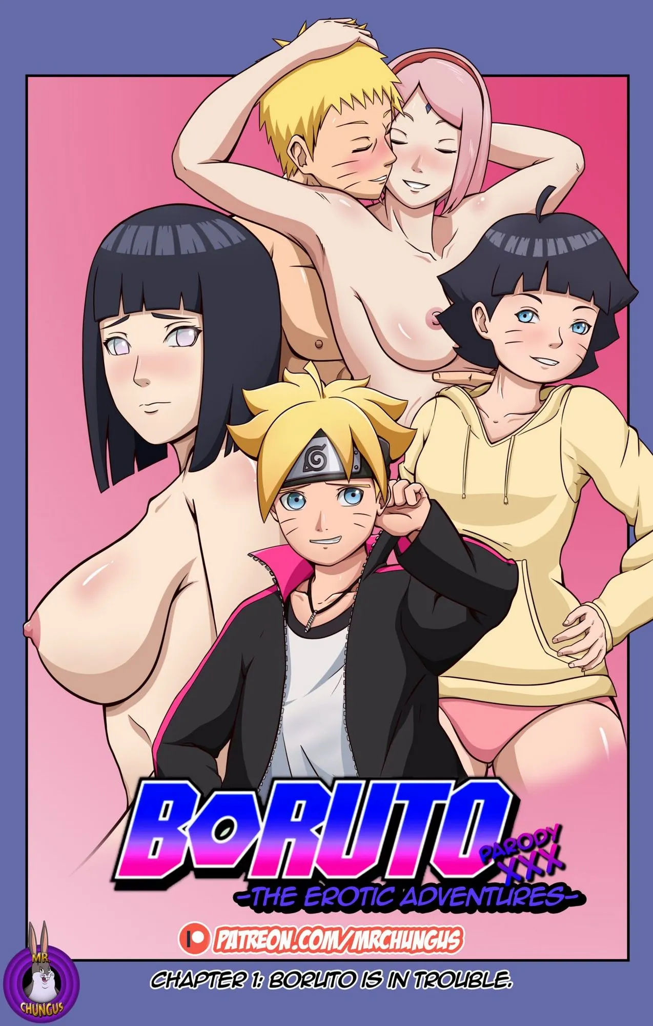 Boruto The Erotic Adventures 1 - Boruto Is In Trouble porno comics