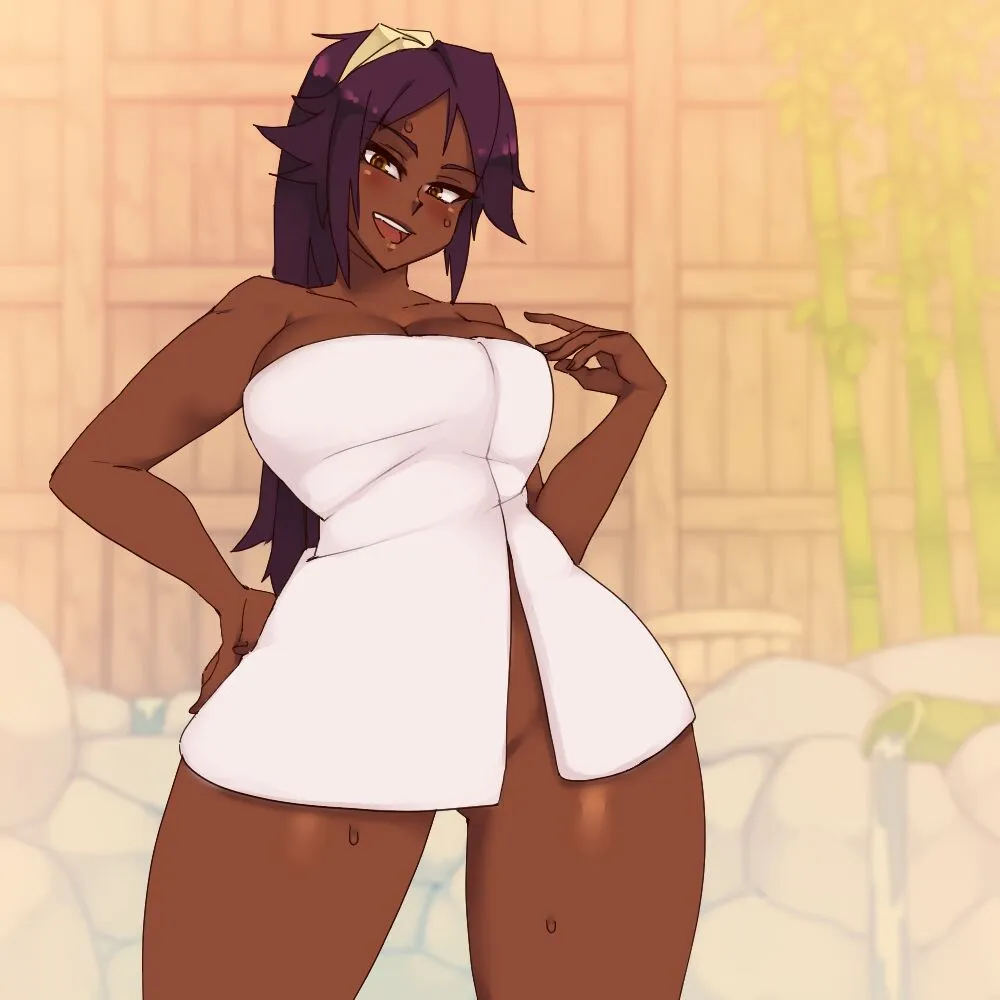 Yoruichi At The Onsen porno comics