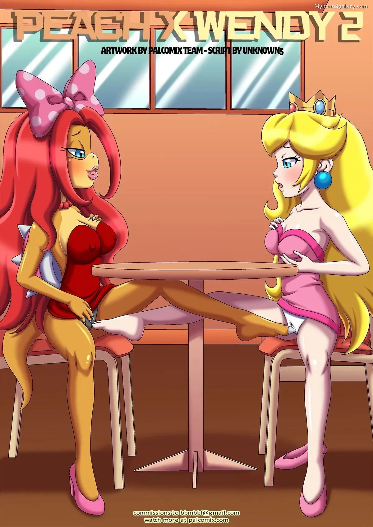 Peach x Wendy 2 porno comics Cover