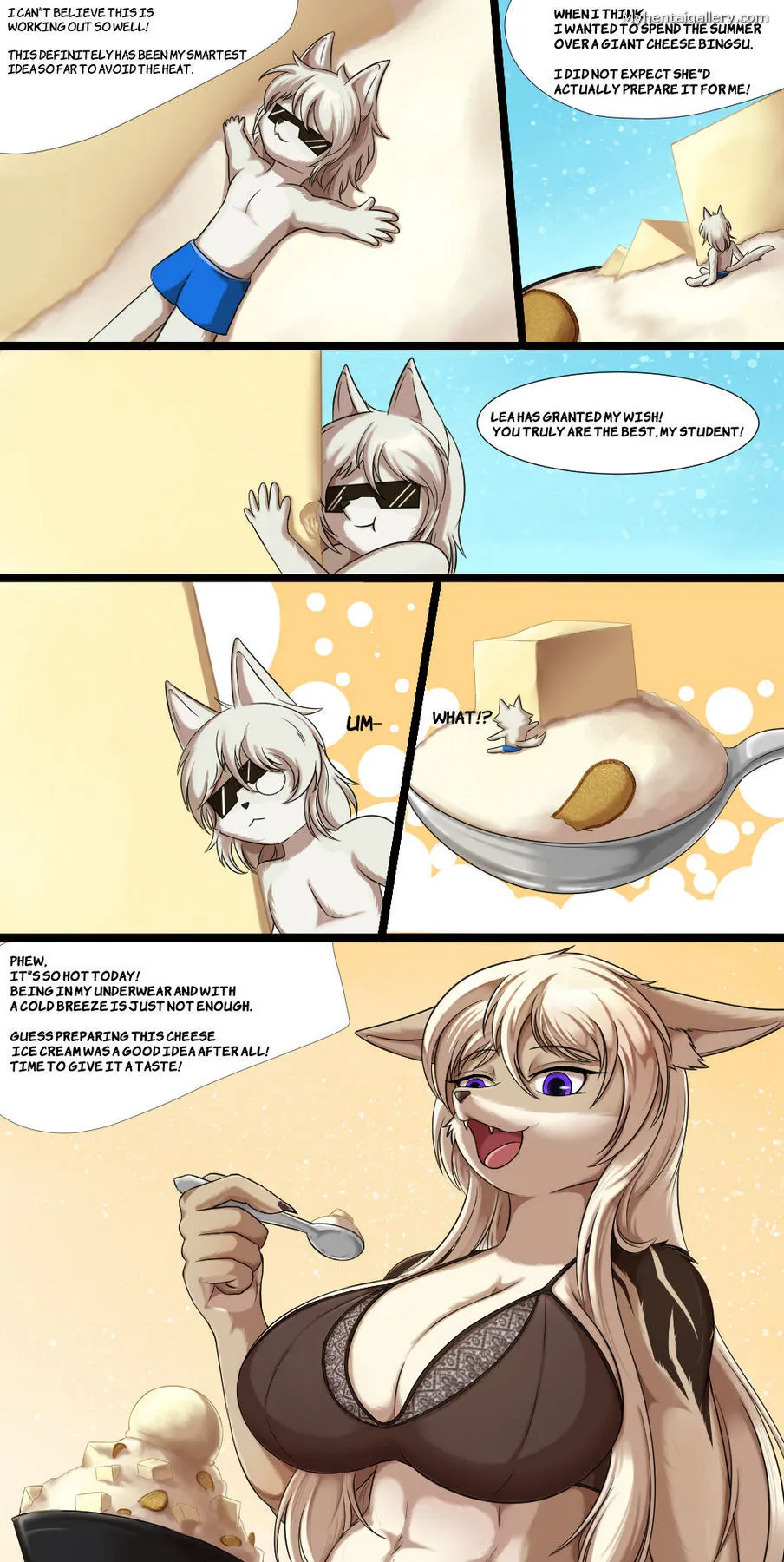 Ice Cream Happening porno comics