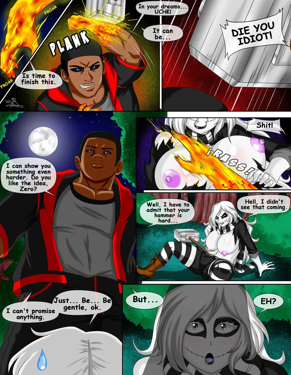 Zeo Gets Fucked porno comics Cover