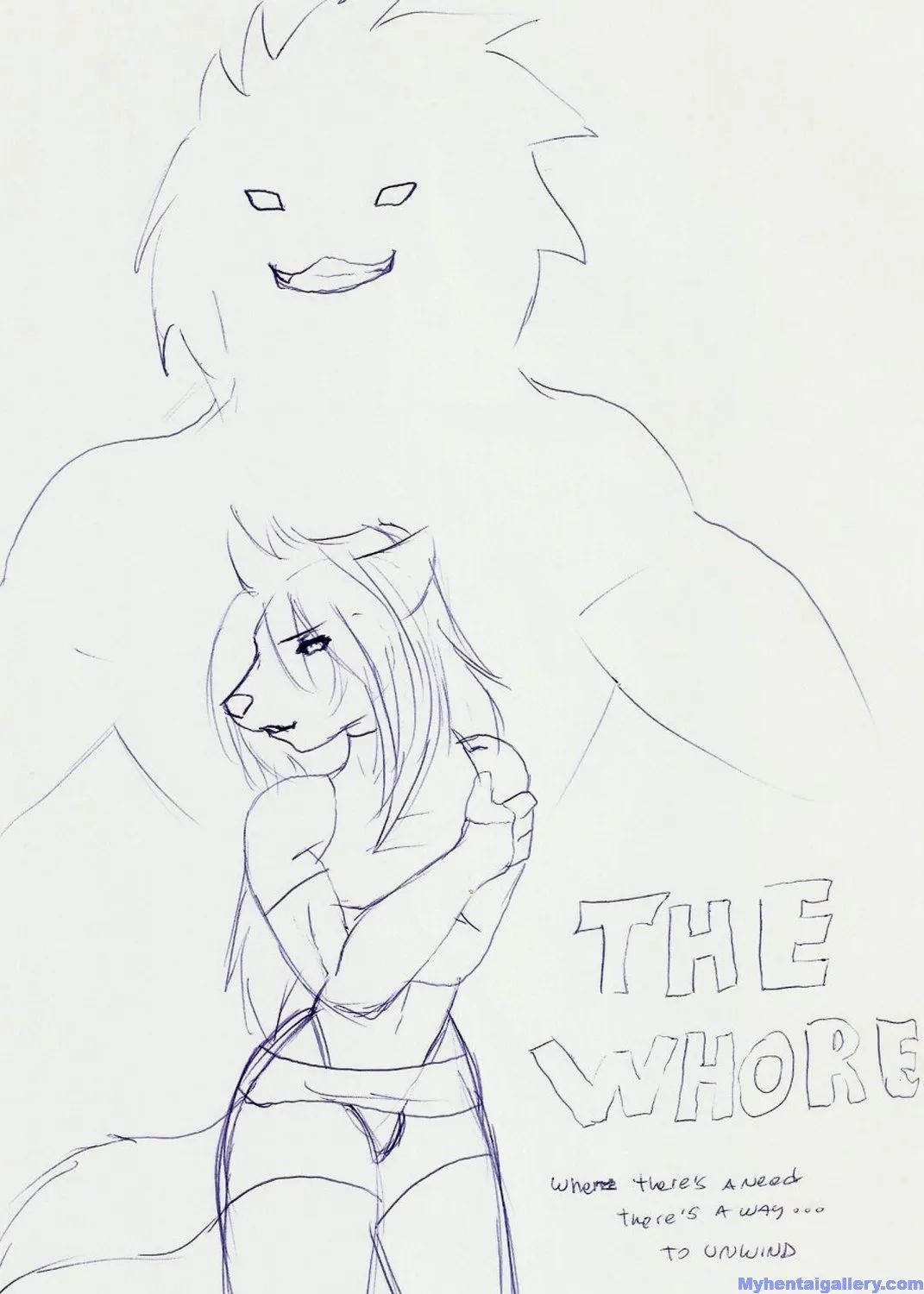 The Whore porno comics