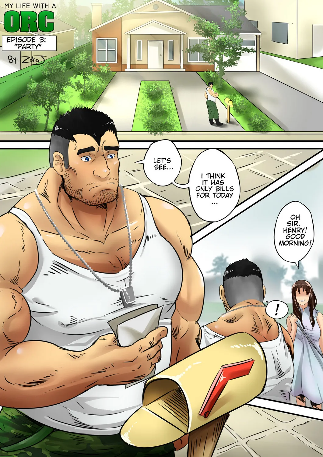 My Life With A Orc 3 - Party porno comics