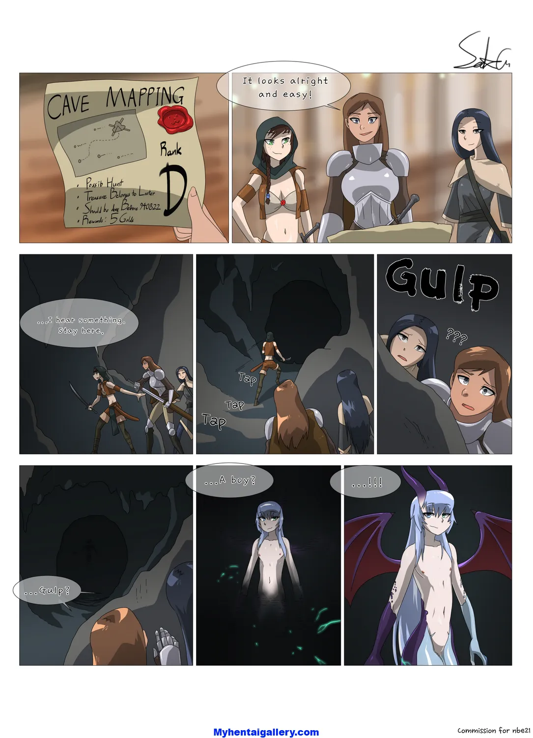 Easy Quest porno comics