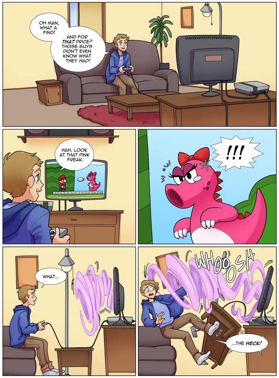 Super Birdo Bros porno comics