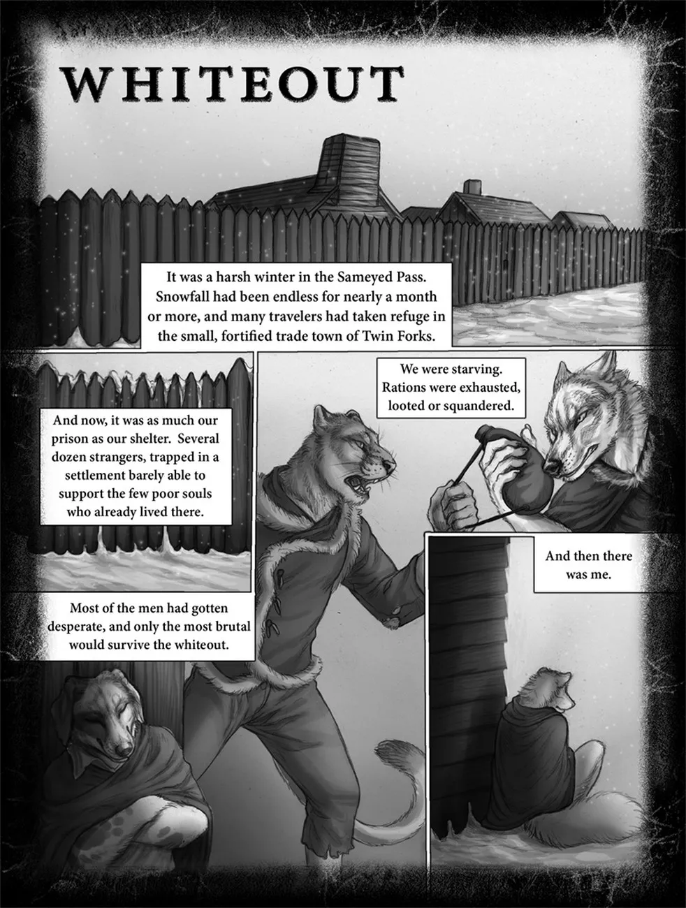 Whiteout porno comics