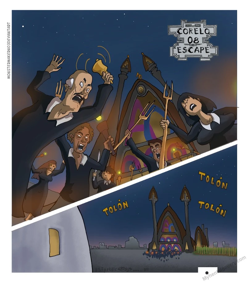 Corelo 8 - Escape porno comics
