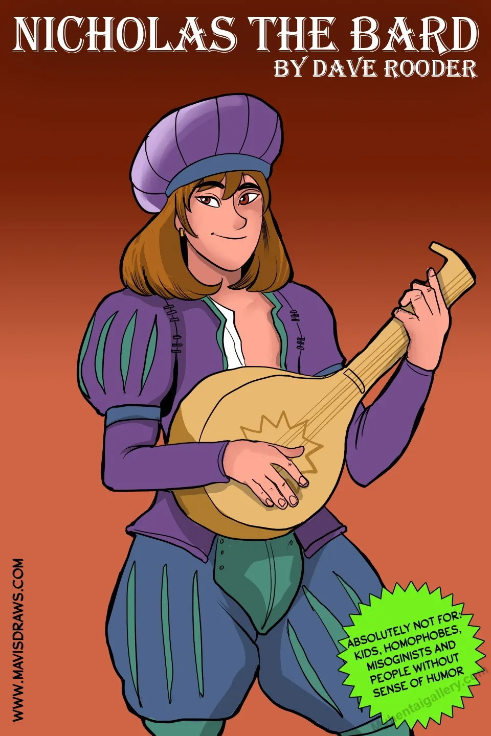 Nicholas The Bard 1 porno comics Cover