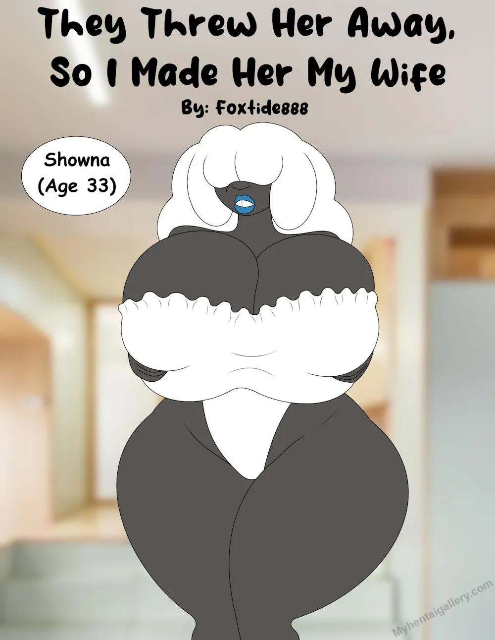 They Threw Her Away, So I Made Her My Wife (Blacked) porno comics Cover