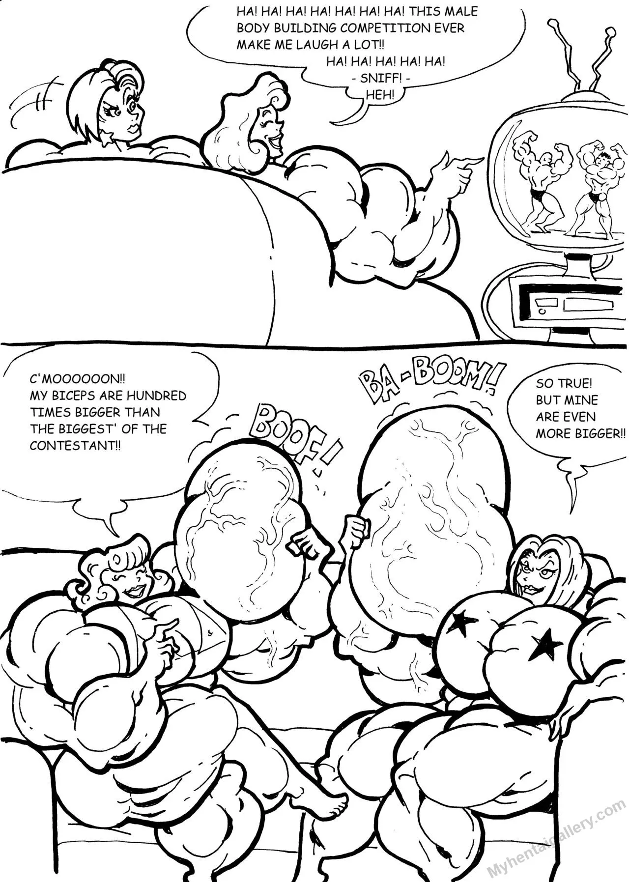 Sylvie 'N' Sara - The Competition porno comics