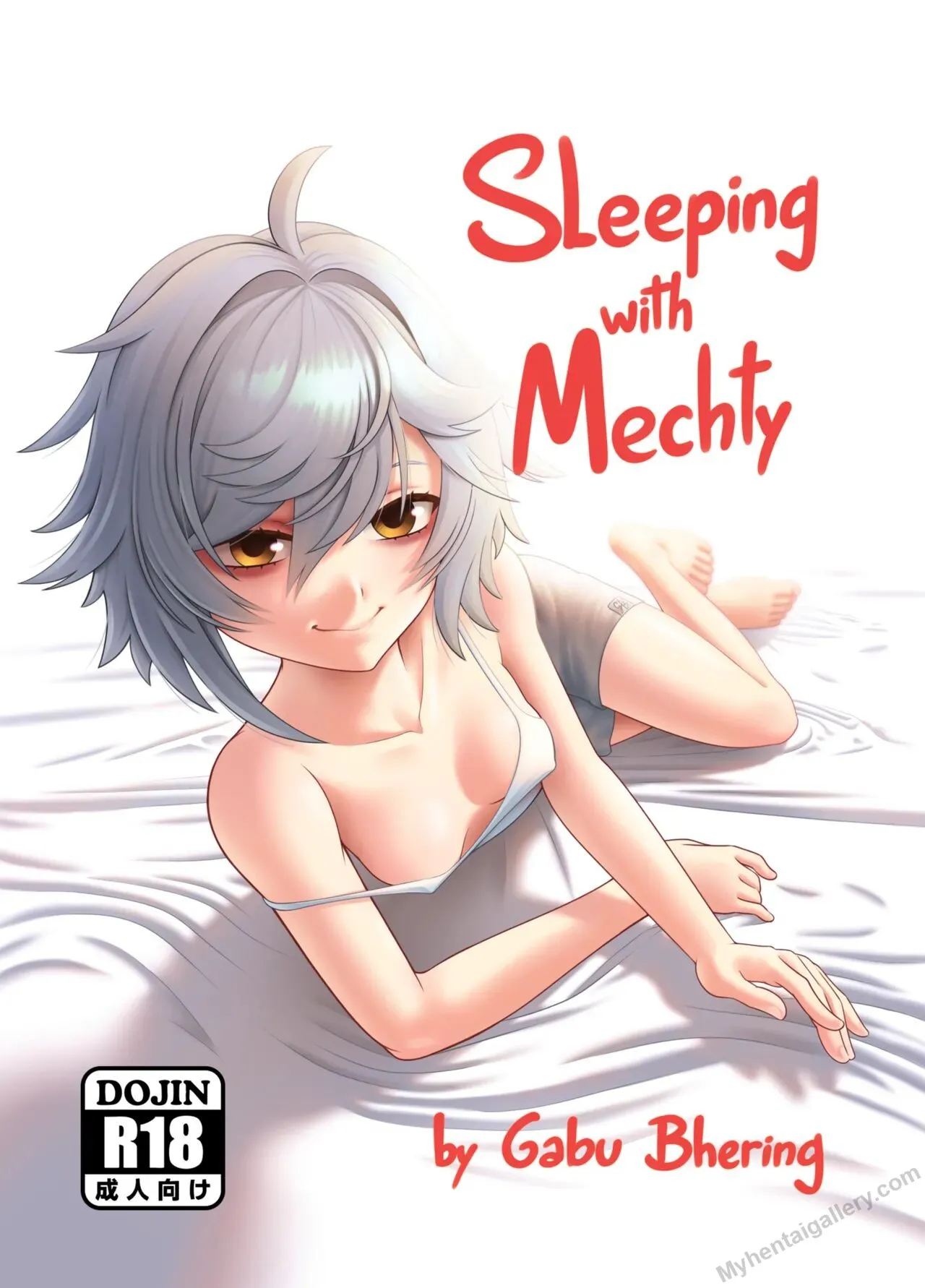 Sleeping With Mechty porno comics Cover
