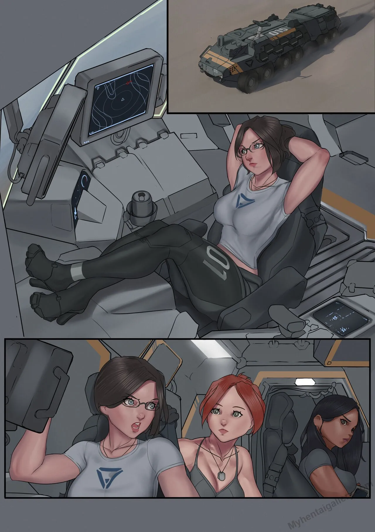 Actual Rescue Party porno comics