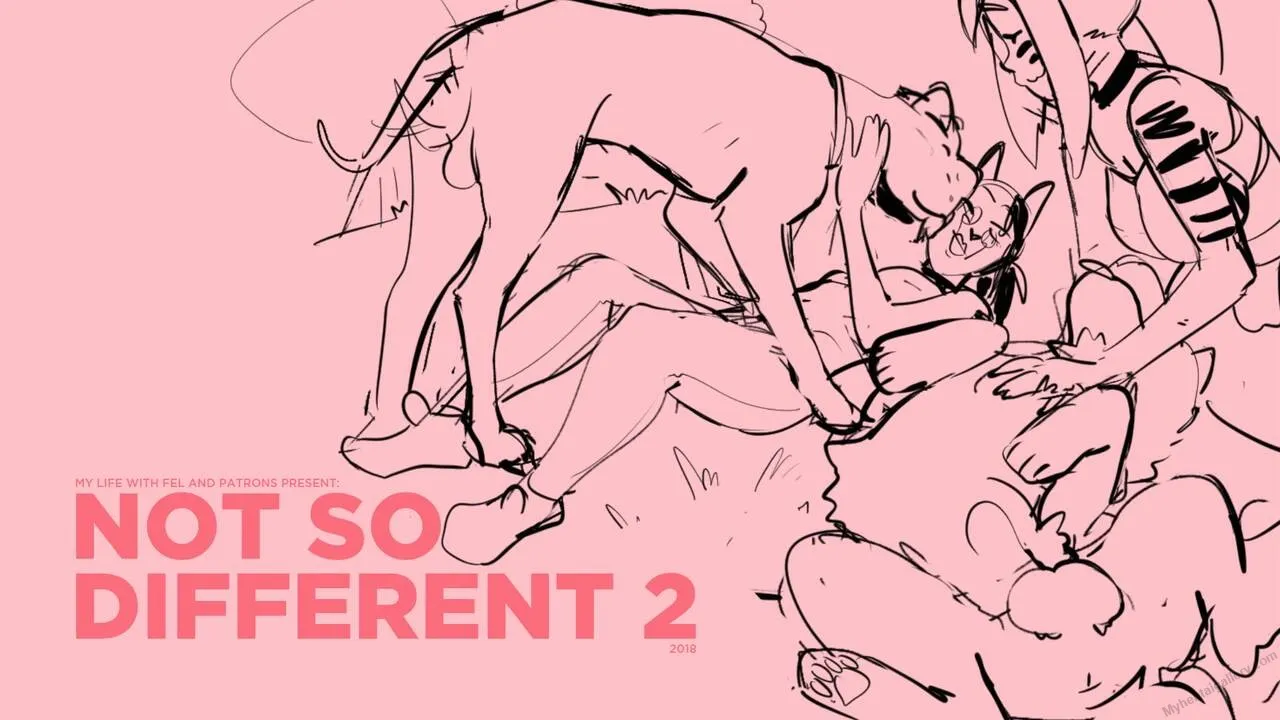 Not So Different 2 porno comics Cover