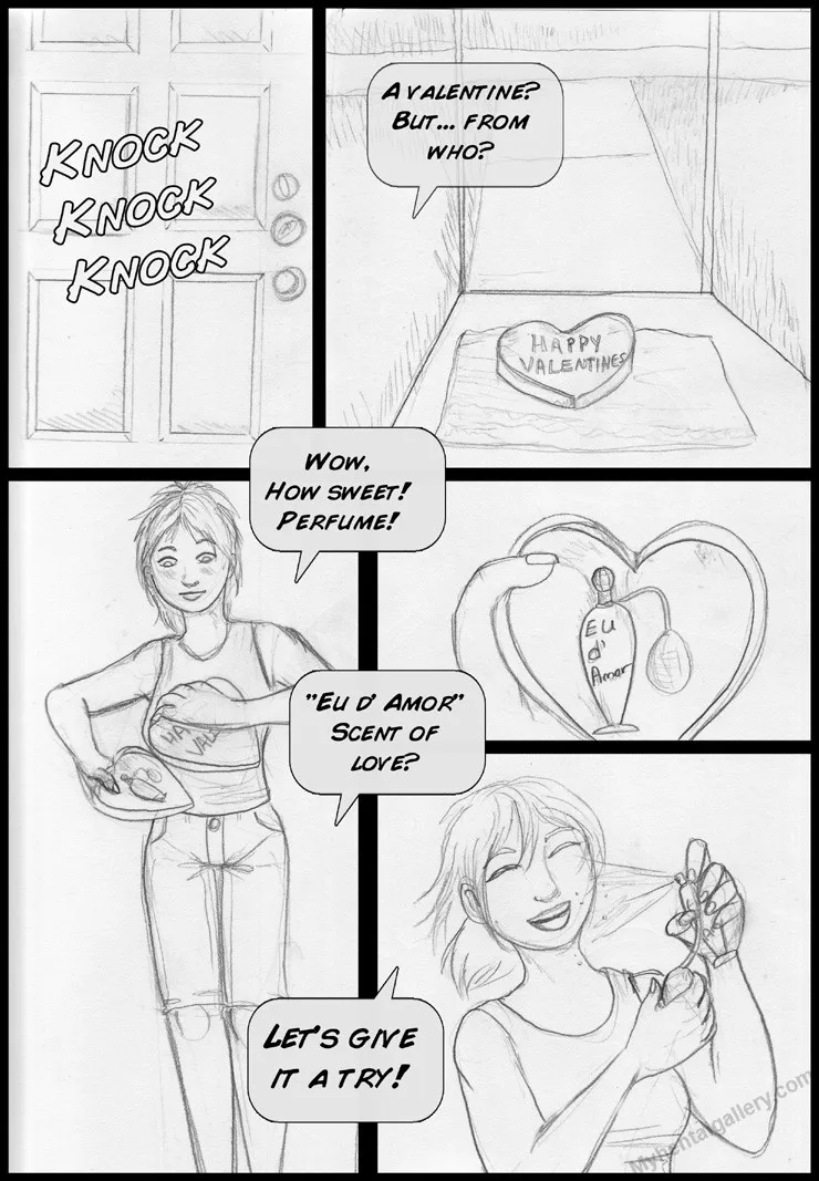 The Scent Of Love porno comics Cover