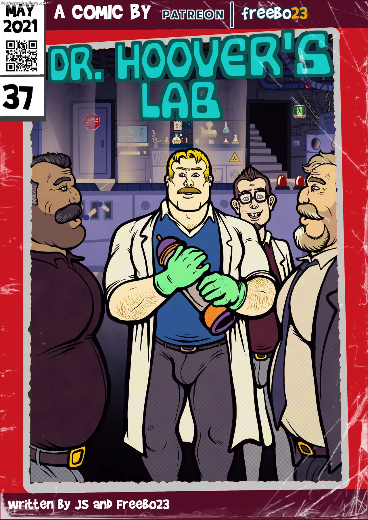 Dr Hoover's Lab 1 - The Dadvil porno comics Cover