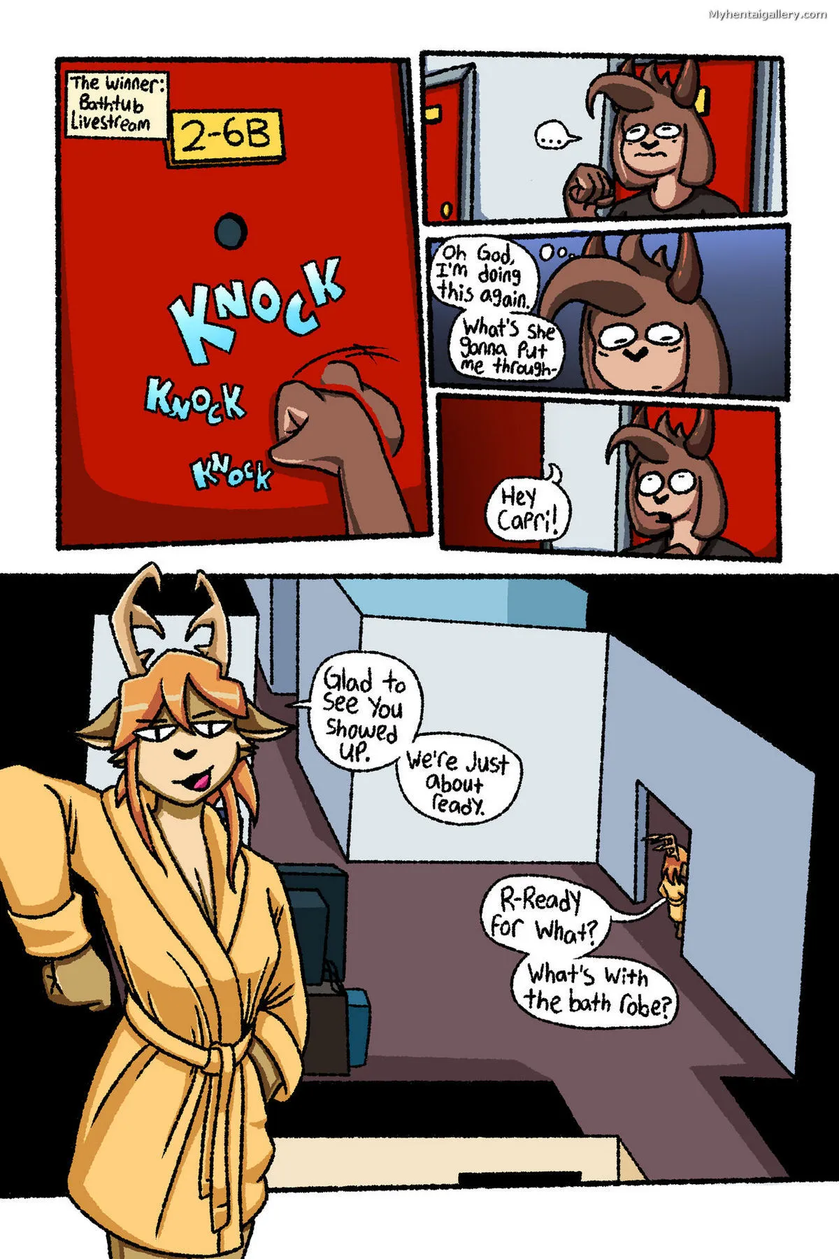 Bath Stream porno comics