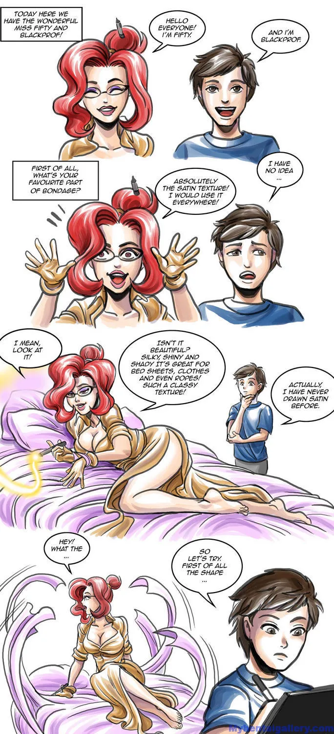 Interview porno comics
