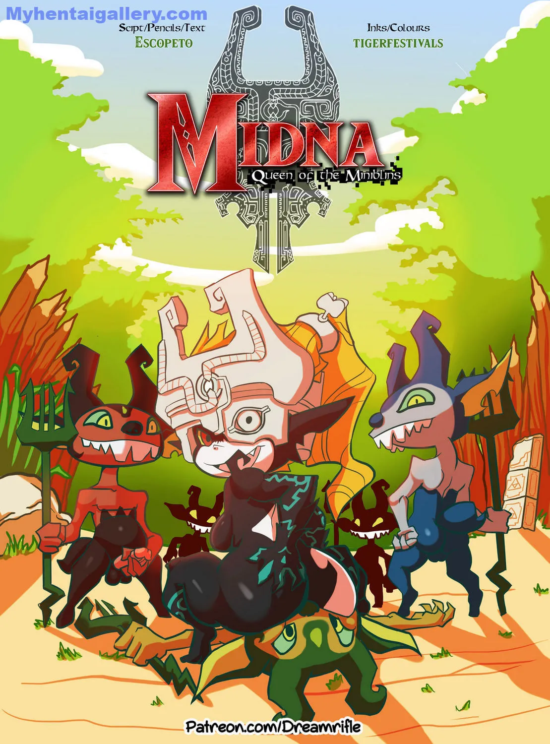Midna - Queen Of The Miniblins porno comics